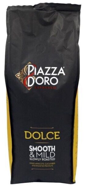 kafijas pupiņas Piazza d`oro dolce 1000 g